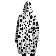 Dalmation Dog Snug Hoodie Wearable Blanket