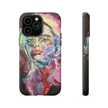 Colorful Girl #2 Painting iPhone Tough Cases