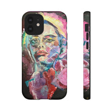 Colorful Girl #2 Painting iPhone Tough Cases