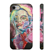 Colorful Girl #2 Painting iPhone Tough Cases