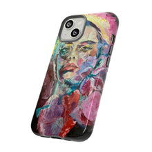 Colorful Girl #2 Painting iPhone Tough Cases