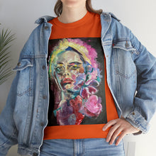 Colorful Girl Painting #2 Unisex Heavy Cotton T-shirt