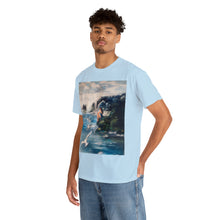 At the Beach Painting Unisex Heavy Cotton T-shirt