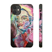 Colorful Girl #2 Painting iPhone Tough Cases