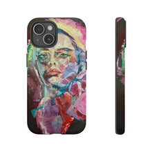 Colorful Girl #2 Painting iPhone Tough Cases