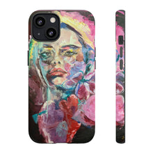 Colorful Girl #2 Painting iPhone Tough Cases