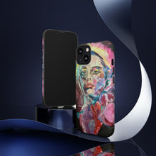 Colorful Girl #2 Painting iPhone Tough Cases