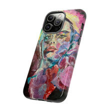 Colorful Girl #2 Painting iPhone Tough Cases