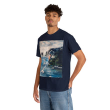 At the Beach Painting Unisex Heavy Cotton T-shirt