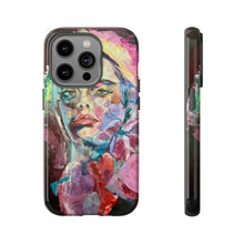 Colorful Girl #2 Painting iPhone Tough Cases