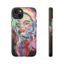 Colorful Girl #2 Painting iPhone Tough Cases