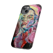 Colorful Girl #2 Painting iPhone Tough Cases