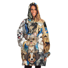 Dog Lover Snug Hoodie Wearable Blanket