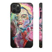 Colorful Girl #2 Painting iPhone Tough Cases