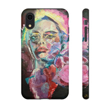 Colorful Girl #2 Painting iPhone Tough Cases