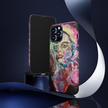 Colorful Girl #2 Painting iPhone Tough Cases