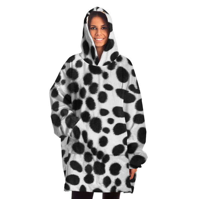 Dalmation Snug Hoodie Blanket