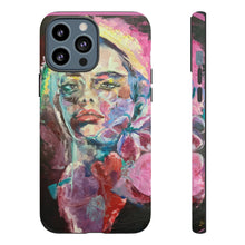 Colorful Girl #2 Painting iPhone Tough Cases