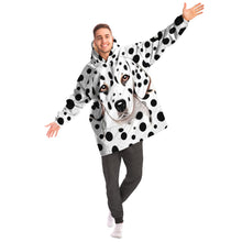 Dalmation Dog Snug Hoodie Wearable Blanket