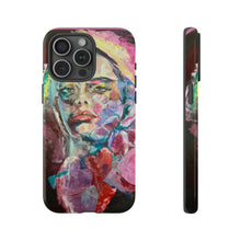 Colorful Girl #2 Painting iPhone Tough Cases