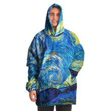 Starry Night Snug Hoodie Wearable Blanket