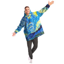 Starry Night Snug Hoodie Wearable Blanket