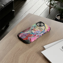 Colorful Girl #2 Painting iPhone Tough Cases