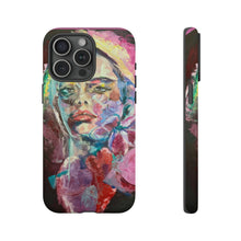 Colorful Girl #2 Painting iPhone Tough Cases