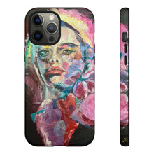 Colorful Girl #2 Painting iPhone Tough Cases