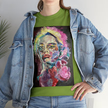 Colorful Girl Painting #2 Unisex Heavy Cotton T-shirt