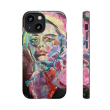 Colorful Girl #2 Painting iPhone Tough Cases