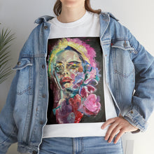 Colorful Girl Painting #2 Unisex Heavy Cotton T-shirt