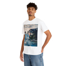 At the Beach Painting Unisex Heavy Cotton T-shirt