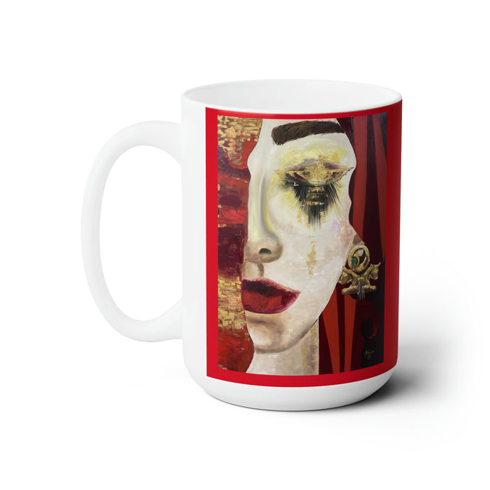 Diva Painting Ceramic Mug 15oz