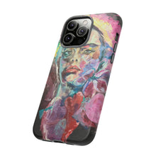 Colorful Girl #2 Painting iPhone Tough Cases