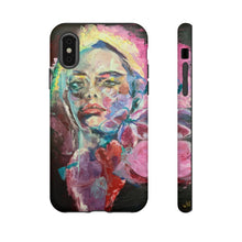 Colorful Girl #2 Painting iPhone Tough Cases