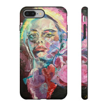 Colorful Girl #2 Painting iPhone Tough Cases