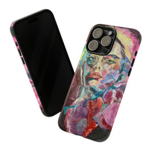 Colorful Girl #2 Painting iPhone Tough Cases