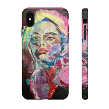 Colorful Girl #2 Painting iPhone Tough Cases