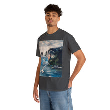 At the Beach Painting Unisex Heavy Cotton T-shirt