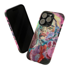 Colorful Girl #2 Painting iPhone Tough Cases