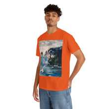 At the Beach Painting Unisex Heavy Cotton T-shirt