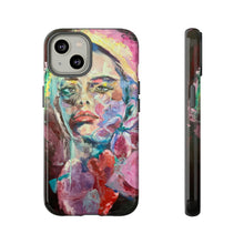 Colorful Girl #2 Painting iPhone Tough Cases