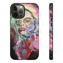 Colorful Girl #2 Painting iPhone Tough Cases