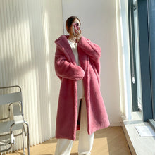 Long Teddy Fur Coat