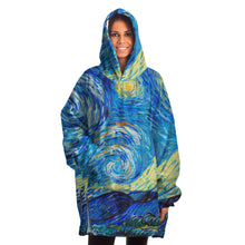 Starry Night Snug Hoodie Wearable Blanket