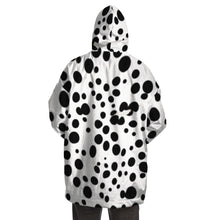 Dalmation Dog Snug Hoodie Wearable Blanket