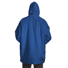 Evil Eye Painting #2 Print Snug Hoodie Wearable Blanket (royal Blue Background)