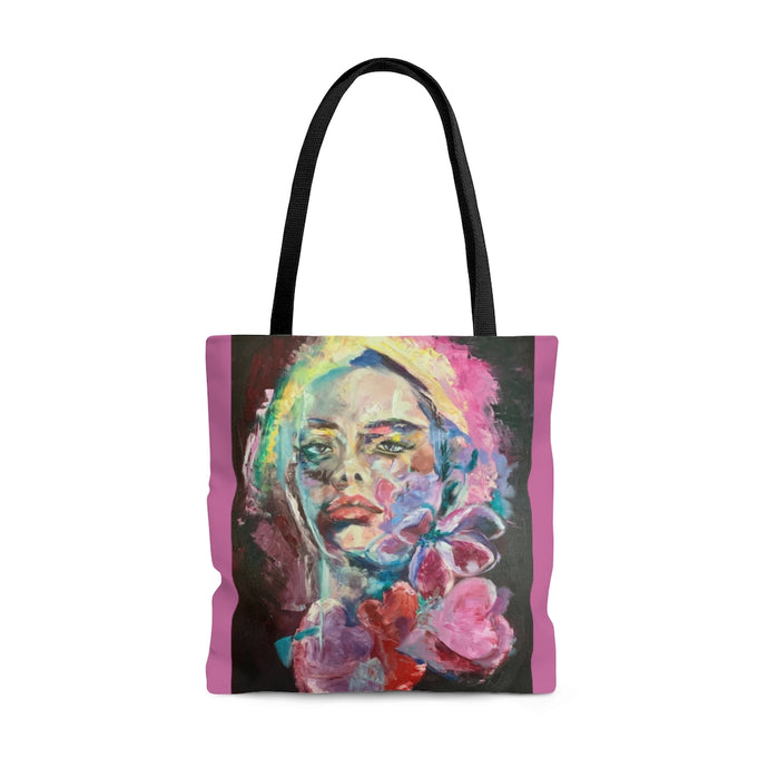 Colorful Girl Painting #2 Tote Bag